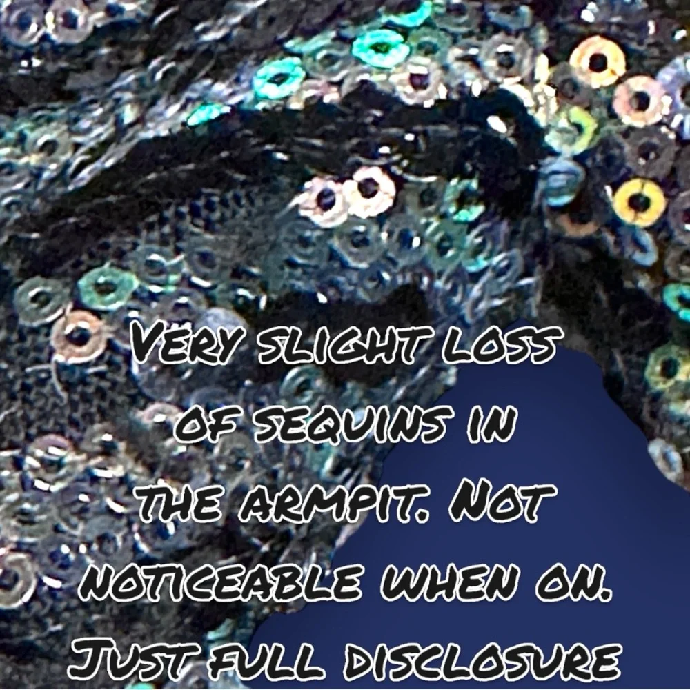 🎉HP🎉 EUC (worn once) Ricarica Sequin Off The Shoulder Midi Dress. 💃 Size Small - Picture 13 of 13